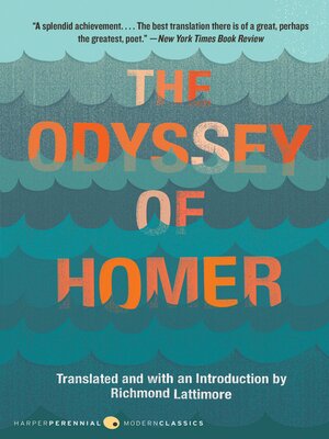 cover image of The Odyssey of Homer